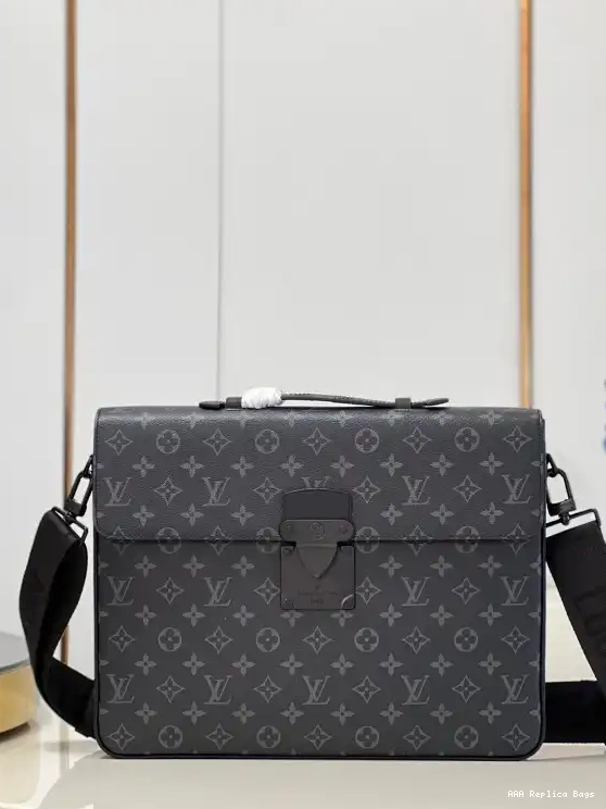 Aaa replica bags LOUIS BRIEFCASE LOCK S VUITTON 0510
